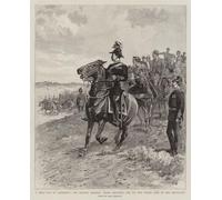 SERENDIPITP Abstract Painting Mural Print Picture Wall Decor Painting the Provost Marshal and His Men Taking Care of the Spectators by John Charlton Vintage Wall Artwork for Home Decor 60x90cm