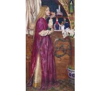 SERENDIPITP Abstract Painting Mural Print Picture Wall Decor Painting the Queen Was in the Parlour by Valentine Cameron Prinsep Vintage Wall Artwork for Home Decor 60x90cm