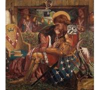 SERENDIPITP Abstract Painting Mural Print Picture Wall Decor Painting the Wedding of St George with the Sabra by Dante Gabriel Charles Rossetti Vintage Wall Artwork for Home Decor 60x90cm