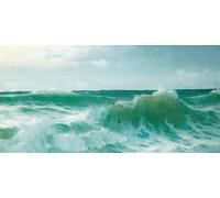 SERENDIPITP Aesthetic Poster Photo Wall Print Retro Picture a Breaking Wave by David Modern Wall Artwork for Home Decor 60x90cm