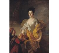 SERENDIPITP Aesthetic Poster Photo Wall Print Retro Picture Anne-marie De Bosmelet Duchess of La Force by Jean François De Troy Modern Wall Artwork for Home Decor 60x90cm