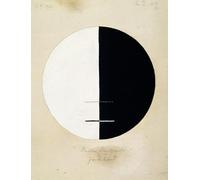 SERENDIPITP Aesthetic Poster Photo Wall Print Retro Picture Buddha's Standpoint in the Earthly Life by Hilma Af Klint Modern Wall Artwork for Home Decor 60x90cm