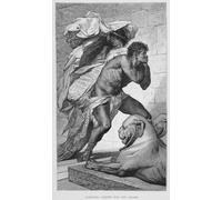 SERENDIPITP Aesthetic Poster Photo Wall Print Retro Picture Cleopatra Carried Into the Palaceese Th Century by Ferdinand Keller Modern Wall Artwork for Home Decor 60x90cm