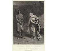 SERENDIPITP Aesthetic Poster Photo Wall Print Retro Picture Constance Arthur and Salisbury King John by Frank Dicksee Modern Wall Artwork for Home Decor 60x90cm