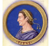SERENDIPITP Aesthetic Poster Photo Wall Print Retro Picture Description of the Twelve Caesars with Their Figures titus by Jean Bourdichon Modern Wall Artwork for Home Decor 60x90cm