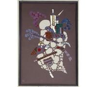 SERENDIPITP Aesthetic Poster Photo Wall Print Retro Picture Gray spots by Wassily Kandinsky Modern Wall Artwork for Home Decor 60x90cm