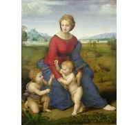 SERENDIPITP Aesthetic Poster Photo Wall Print Retro Picture Lady in the Meadow by Raphael Modern Wall Artwork for Home Decor 60x90cm