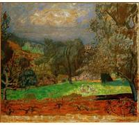 SERENDIPITP Aesthetic Poster Photo Wall Print Retro Picture Landscape In The Sun Couchant by Pierre Bonnard Modern Wall Artwork for Home Decor 60x90cm