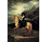 SERENDIPITP Aesthetic Poster Photo Wall Print Retro Picture Portrait of María Teresa de Vallabriga on Horseback Francisco de Goya Modern Wall Artwork for Home Decor 60x90cm