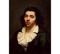 SERENDIPITP Aesthetic Poster Photo Wall Print Retro Picture Self Portrait Early Th Cen by Anne Louis Girodet De Roucy Trioson Modern Wall Artwork for Home Decor 60x90cm