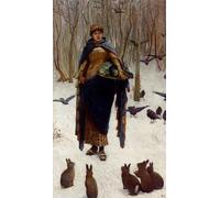 SERENDIPITP Aesthetic Poster Photo Wall Print Retro Picture She Speaks Their Language by John Modern Wall Artwork for Home Decor 60x90cm