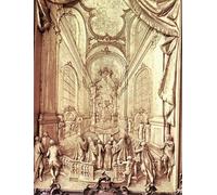 SERENDIPITP Aesthetic Poster Photo Wall Print Retro Picture St Benedict Chanting Psalms by Johann Josef Christian Modern Wall Artwork for Home Decor 60x90cm