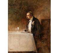 SERENDIPITP Aesthetic Poster Photo Wall Print Retro Picture Study for 'Le mariage de convenance' Sir William Quiller Orchardson Modern Wall Artwork for Home Decor 60x90cm