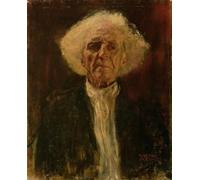 SERENDIPITP Aesthetic Poster Photo Wall Print Retro Picture Study of the Head of a Blind Man by Gustav Klimt Modern Wall Artwork for Home Decor 60x90cm