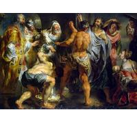 SERENDIPITP Aesthetic Poster Photo Wall Print Retro Picture the Apostles Paul and Barnabas in Lystra' by Jacob Jordaens Modern Wall Artwork for Home Decor 60x90cm