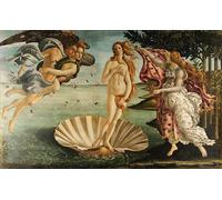 SERENDIPITP Aesthetic Poster Photo Wall Print Retro Picture The birth of venus by Sandro Botticelli Modern Wall Artwork for Home Decor 60x90cm