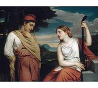 SERENDIPITP Aesthetic Poster Photo Wall Print Retro Picture The Greek Lovers Henry Peters Gray Modern Wall Artwork for Home Decor 60x90cm