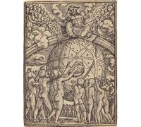 SERENDIPITP Aesthetic Poster Photo Wall Print Retro Picture the Last Judgment by Hans Holbein the Younger Modern Wall Artwork for Home Decor 60x90cm