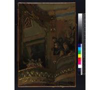 SERENDIPITP Aesthetic Poster Photo Wall Print Retro Picture the Old Music Hall by Walter Richard Sickert Modern Wall Artwork for Home Decor 60x90cm