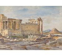 SERENDIPITP Aesthetic Poster Photo Wall Print Retro Picture the Southern Side of the Erectheum by Fulleylove Modern Wall Artwork for Home Decor 60x90cm