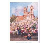 SERENDIPITP Aesthetic Poster Photo Wall Print Retro Picture the Spanish Steps by Alberto Pisa Modern Wall Artwork for Home Decor 60x90cm