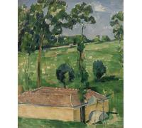 SERENDIPITP Aesthetic Poster Photo Wall Print Retro Picture the Spring House by Paul Cézanne Modern Wall Artwork for Home Decor 60x90cm