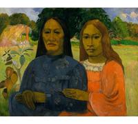SERENDIPITP Aesthetic Poster Photo Wall Print Retro Picture Two Women by Paul Gauguin Modern Wall Artwork for Home Decor 60x90cm