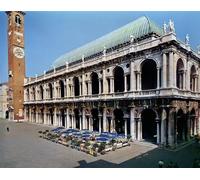 SERENDIPITP Aesthetic Poster Photo Wall Print Retro Picture View of the Facade of the Basilica Palladiana by Andrea Palladio Modern Wall Artwork for Home Decor 60x90cm