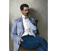 SERENDIPITP Retro Picture Poster Wall Art Pictures Painting Alexander Gorchakov by Nikolay Petrovich Bogdanov-belsky Wall Art Canvas Print for Wall Decor 60x90cm