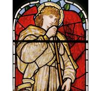SERENDIPITP Retro Picture Poster Wall Art Pictures Painting Cheddleton Morris Faulkner by Edward Burne Jones Wall Art Canvas Print for Wall Decor 60x90cm