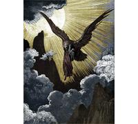 SERENDIPITP Retro Picture Poster Wall Art Pictures Painting Dante S Purgatory by Gustave Dore Wall Art Canvas Print for Wall Decor 60x90cm