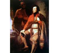 SERENDIPITP Retro Picture Poster Wall Art Pictures Painting Guy Johnson by Benjamin West Wall Art Canvas Print for Wall Decor 60x90cm