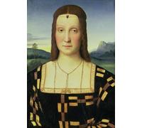 SERENDIPITP Retro Picture Poster Wall Art Pictures Painting Portrait of Elizabeth Gonzaga by Raffaello Sanzio Raphael Wall Art Canvas Print for Wall Decor 60x90cm