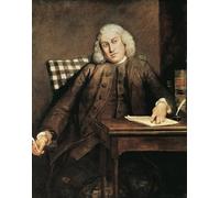 SERENDIPITP Retro Picture Poster Wall Art Pictures Painting Portrait of Samuel Johnson Lichfield by Joshua Reynolds Wall Art Canvas Print for Wall Decor 60x90cm
