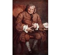 SERENDIPITP Retro Picture Poster Wall Art Pictures Painting Portrait of Simon Fraser Lord Lovat by William Hogarth Wall Art Canvas Print for Wall Decor 60x90cm
