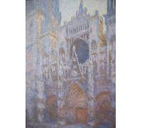 SERENDIPITP Retro Picture Poster Wall Art Pictures Painting Rouen Cathedral West Facade by Claude Monet Wall Art Canvas Print for Wall Decor 60x90cm