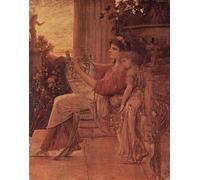 SERENDIPITP Retro Picture Poster Wall Art Pictures Painting Sapho by Gustav Klimt Wall Art Canvas Print for Wall Decor 60x90cm
