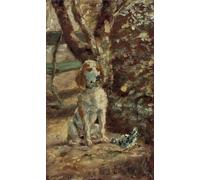 SERENDIPITP Retro Picture Poster Wall Art Pictures Painting the Artist Dog Flèche by Henri De Toulouse Lautrec Wall Art Canvas Print for Wall Decor 60x90cm