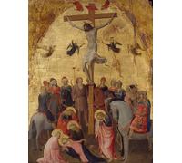 SERENDIPITP Retro Picture Poster Wall Art Pictures Painting the Crucifixion by Fra Angelico Wall Art Canvas Print for Wall Decor 60x90cm