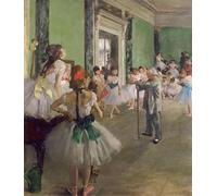 SERENDIPITP Retro Picture Poster Wall Art Pictures Painting the Dancing Class by Edgar Degas Wall Art Canvas Print for Wall Decor 60x90cm