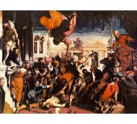 SERENDIPITP Retro Picture Poster Wall Art Pictures Painting the Miracle of St Mark Freeing the Slave by Jacopo Robusti Tintoretto Wall Art Canvas Print for Wall Decor 60x90cm