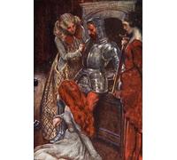 SERENDIPITP Retro Picture Poster Wall Art Pictures Painting They Would Take Him to the Armoury Before He Left Them by Byam Liston Shaw Wall Art Canvas Print for Wall Decor 60x90cm