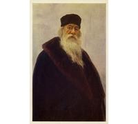 SERENDIPITP Retro Picture Poster Wall Art Pictures Painting Vladimir Stasov Russian Music and Art Critic by Ilya Efimovich Repin Wall Art Canvas Print for Wall Decor 60x90cm