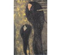 SERENDIPITP Retro Picture Poster Wall Art Pictures Painting Water Nymphs Gustave Klimt Wall Art Canvas Print for Wall Decor 60x90cm