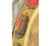 SERENDIPITP Vintage Picture Print on Canvas Wall Art Poster Detail From the Side of the Linaivoli Showing an Angel Holding a Portative Organ by Fra Angelico Artwork Print Poster for Wall Decor 60x90cm