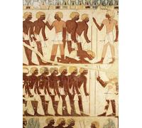 SERENDIPITP Vintage Picture Print on Canvas Wall Art Poster Detail of Frescoes De[icting the Receiving Rations by Famous Artist Artwork Print Poster for Wall Decor 60x90cm