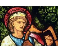 SERENDIPITP Vintage Picture Print on Canvas Wall Art Poster King David by Edward Burne Jones Artwork Print Poster for Wall Decor 60x90cm