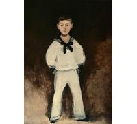 SERENDIPITP Vintage Picture Print on Canvas Wall Art Poster Portrait D’henry Bernstein Enfant by Edouard Manet Artwork Print Poster for Wall Decor 60x90cm