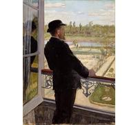 SERENDIPITP Vintage Picture Print on Canvas Wall Art Poster Portrait of the Swedish Painter Karl Nordström by Christian Krohg Artwork Print Poster for Wall Decor 60x90cm