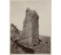 SERENDIPITP Vintage Picture Print on Canvas Wall Art Poster Sentinel Rock by Carleton E. Watkins Artwork Print Poster for Wall Decor 60x90cm